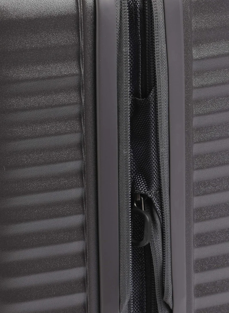 Echolac  Celestra FA+ 54 Cm 4-Double Wheeled Hardcase Expandable Cabin Luggage Trolley Case - Dark Grey  | Best Price UAE